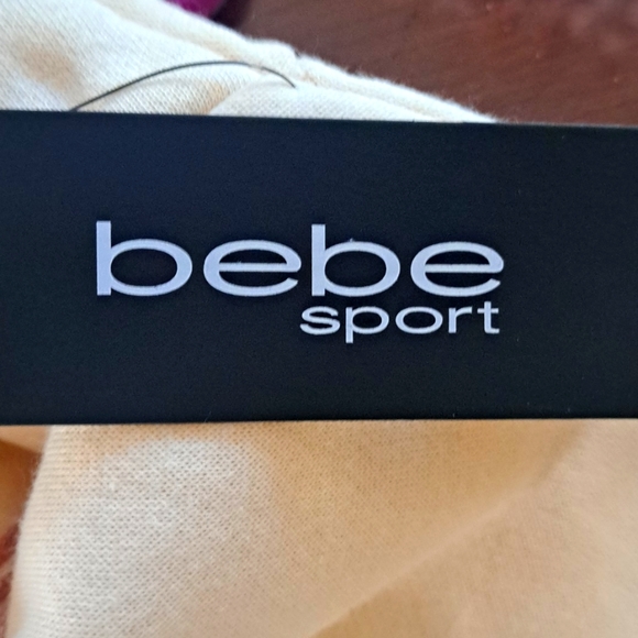 BEBE SPORT GLITTER HOODIE.   2X - Picture 6 of 9